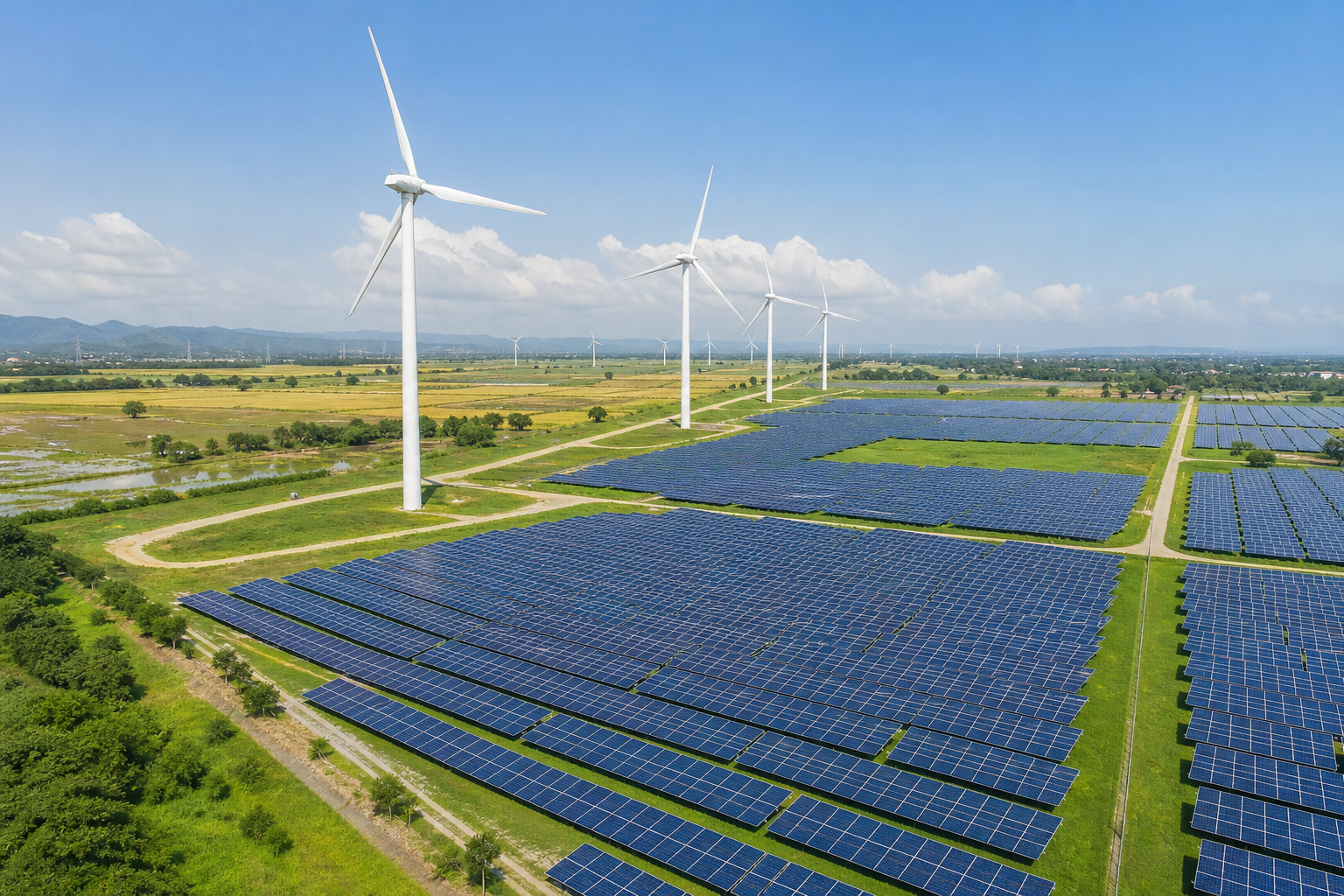 Renewable energy facility